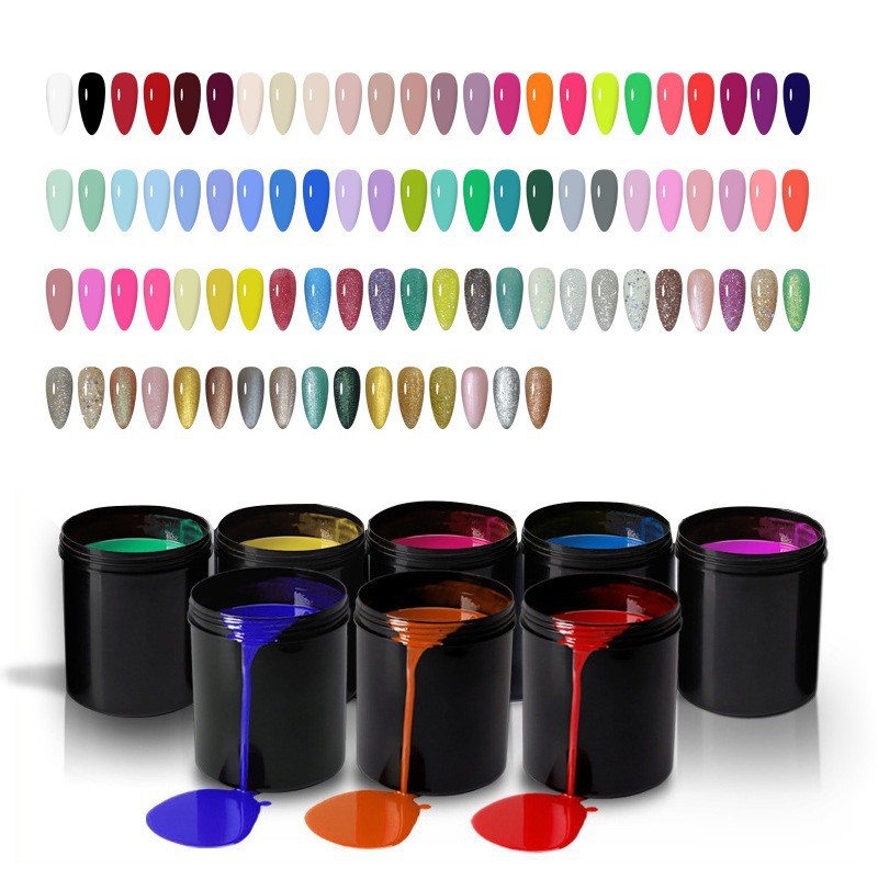 Customized Nail Polish Glue Base Glue Tempered Seal Source Manufacturer Processing Functional Glue Summer Toenail Polish