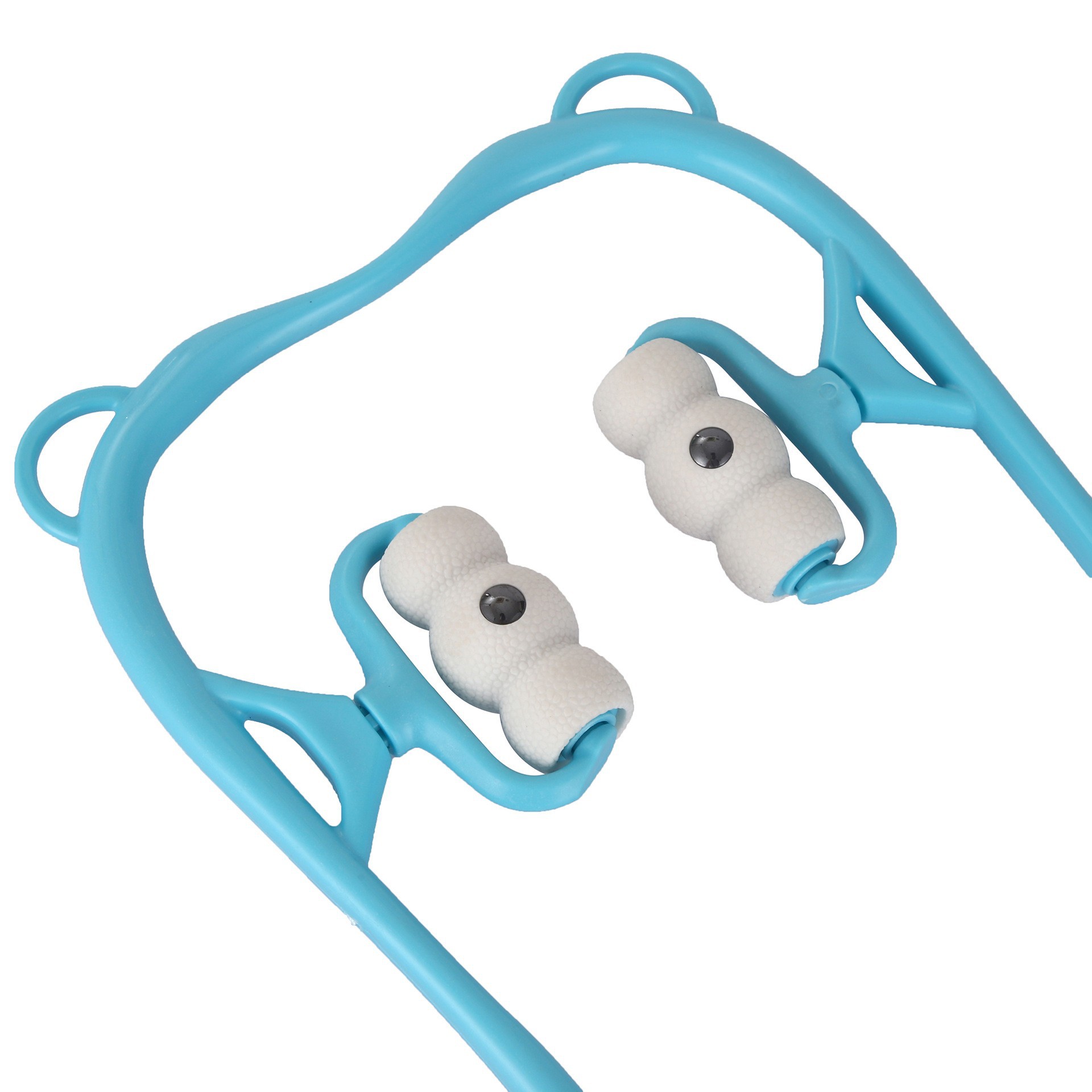 Six-wheel cervical vertebra massager multifunctional leg massager rotating household neck and neck dredging artifact multifunctional