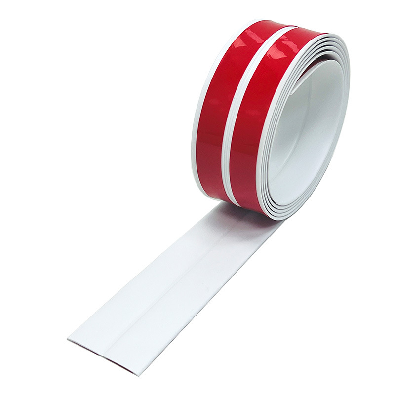 Pvc Edge Banding Strip for Wood Flooring, Self-Adhesive Edge Banding Strip for Tiles, Gap Sealing, Joint Pressing Strip, Buckle Strip