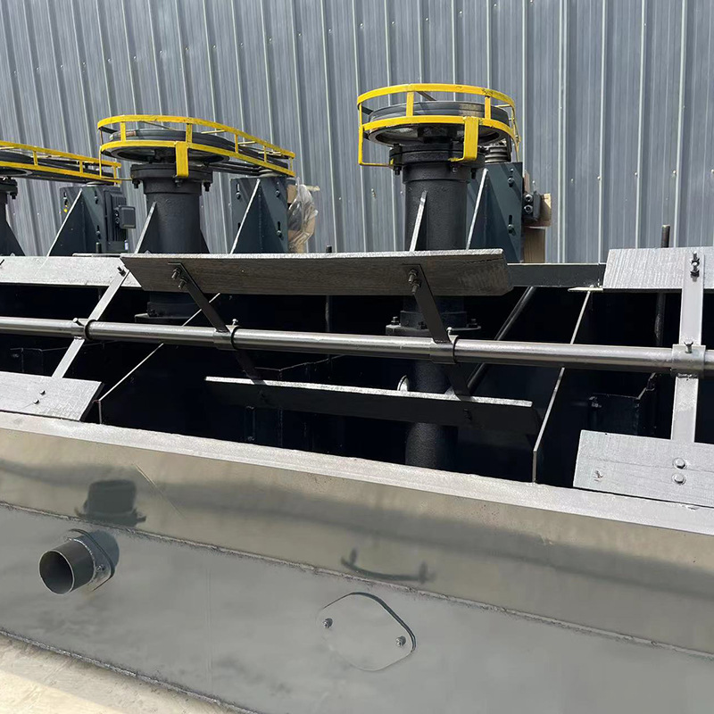 Mining Gold Selection Gold Copper Lead Zinc Ore Slurry Mechanical Stirring Multi-Trough Flotation Machine Metal Ore Dressing Plant Sorting Equipment Factory