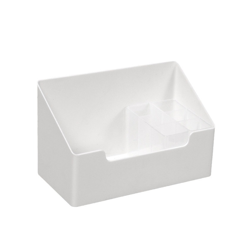 Cosmetic Storage Box Storage Rack Desktop Lipstick Box Storage Storage Box Transparent Mirror Cabinet Lipstick Storage