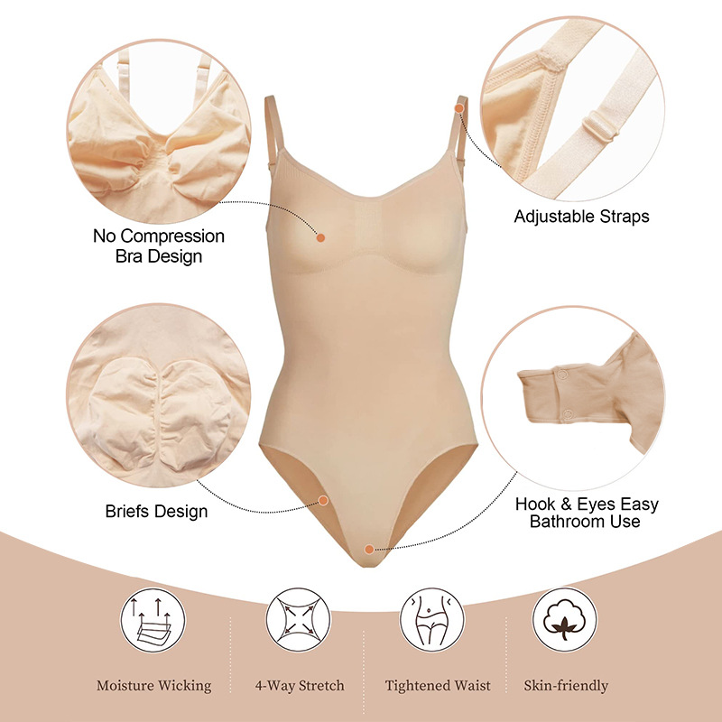 Cross-Border European and American Kardashian-Style Shapewear for Women, Similar to Skims, Tummy Control Corset