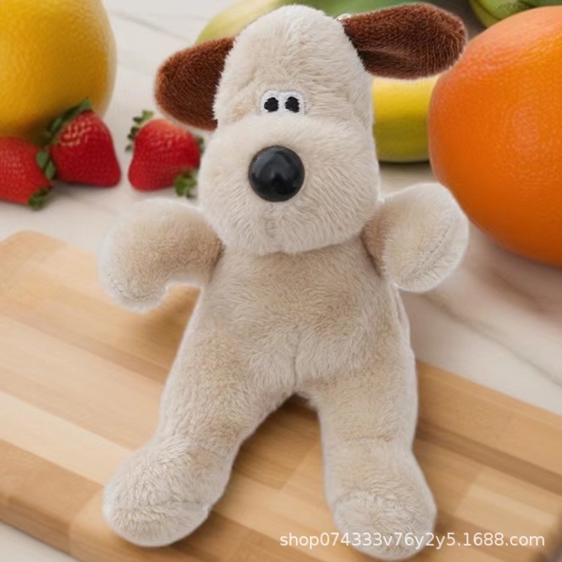 Популярная игрушка-подвеска с длинным мехом в виде собаки, брелок, милые украшения для школьной сумки, брелок-кукла