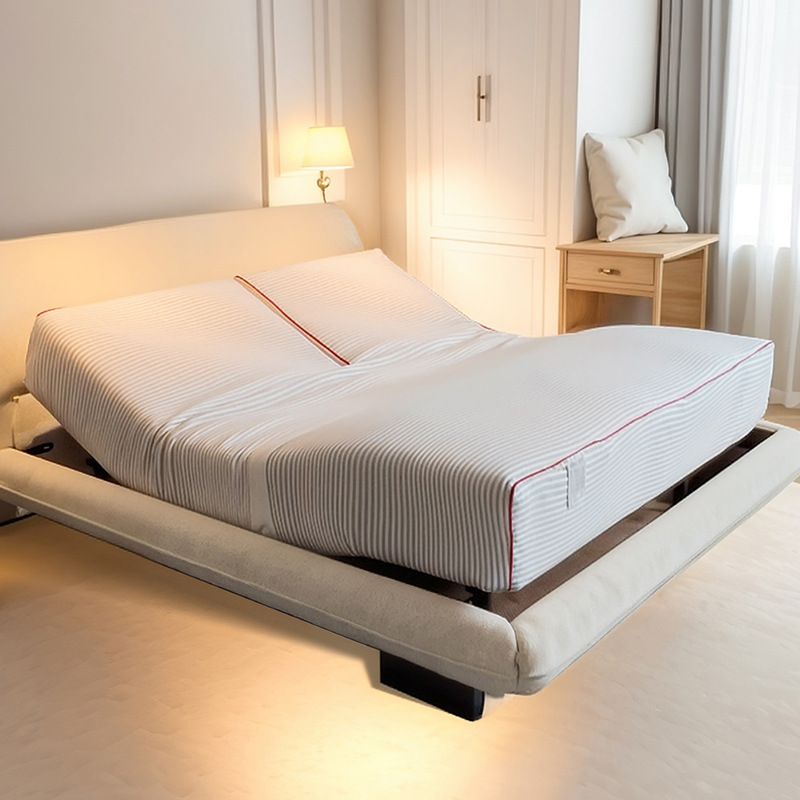 Naive Electric Smart Mattress Multifunctional Adjustable Cream Style Master Bedroom Non-Disturbing Double Mattress 2025 New Model