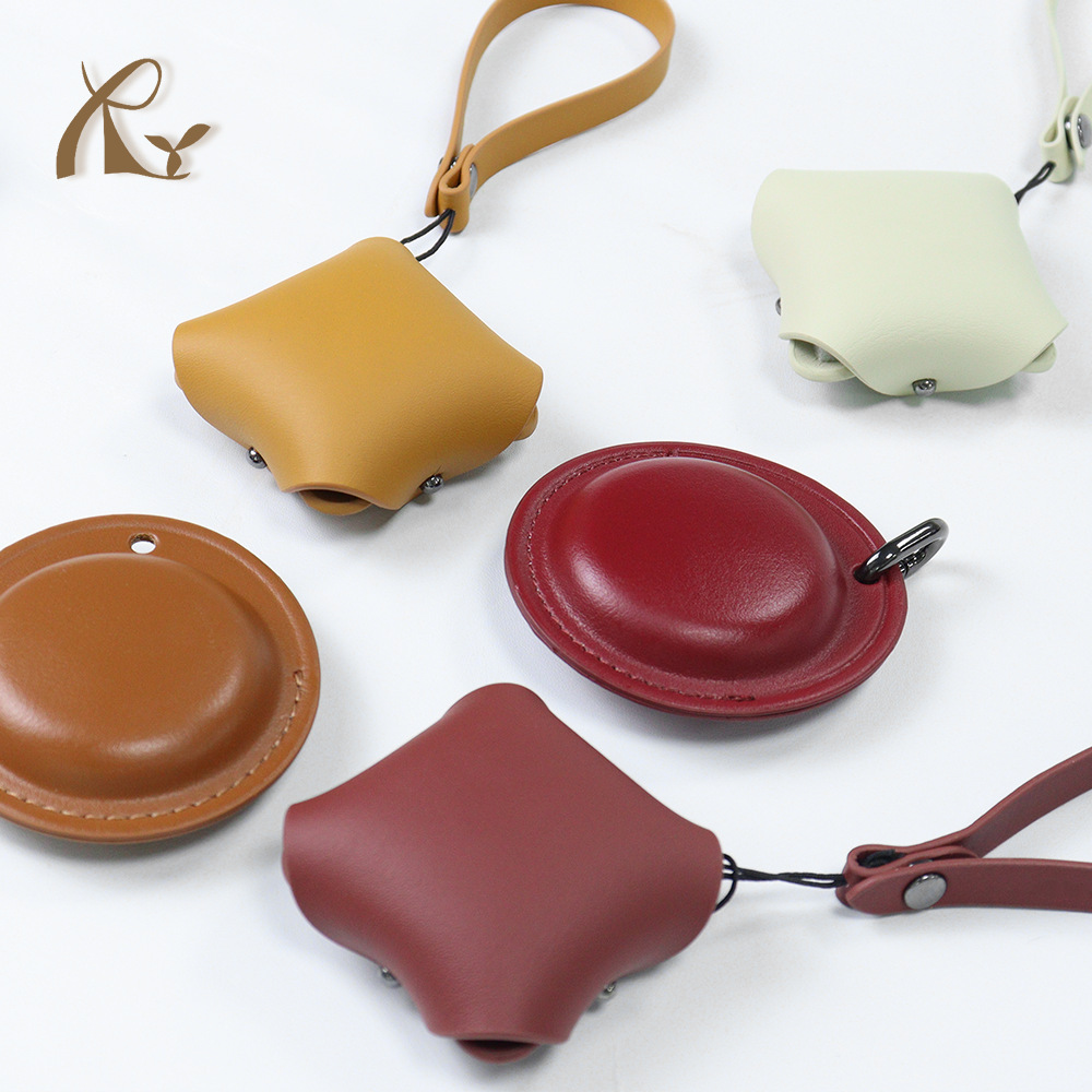 Processed Customized Leather Aromatherapy Sachet Pendant Wax Tablet Cosmetics Bag Fragrance Tablet Deodorizing Car Ornaments Sachet Sachet