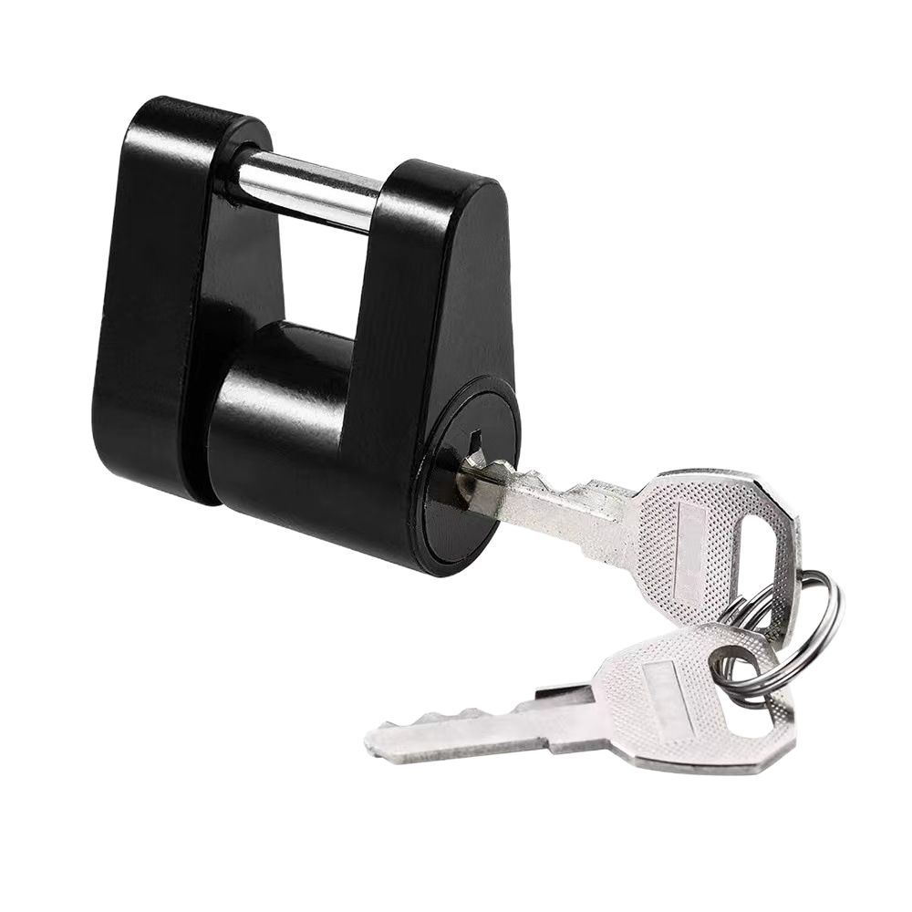 Foreign Trade Cross-Border Zinc Alloy Lock 1/4 Small Trailer Lock Connector Trailer Accessories Rv Truck Connector
