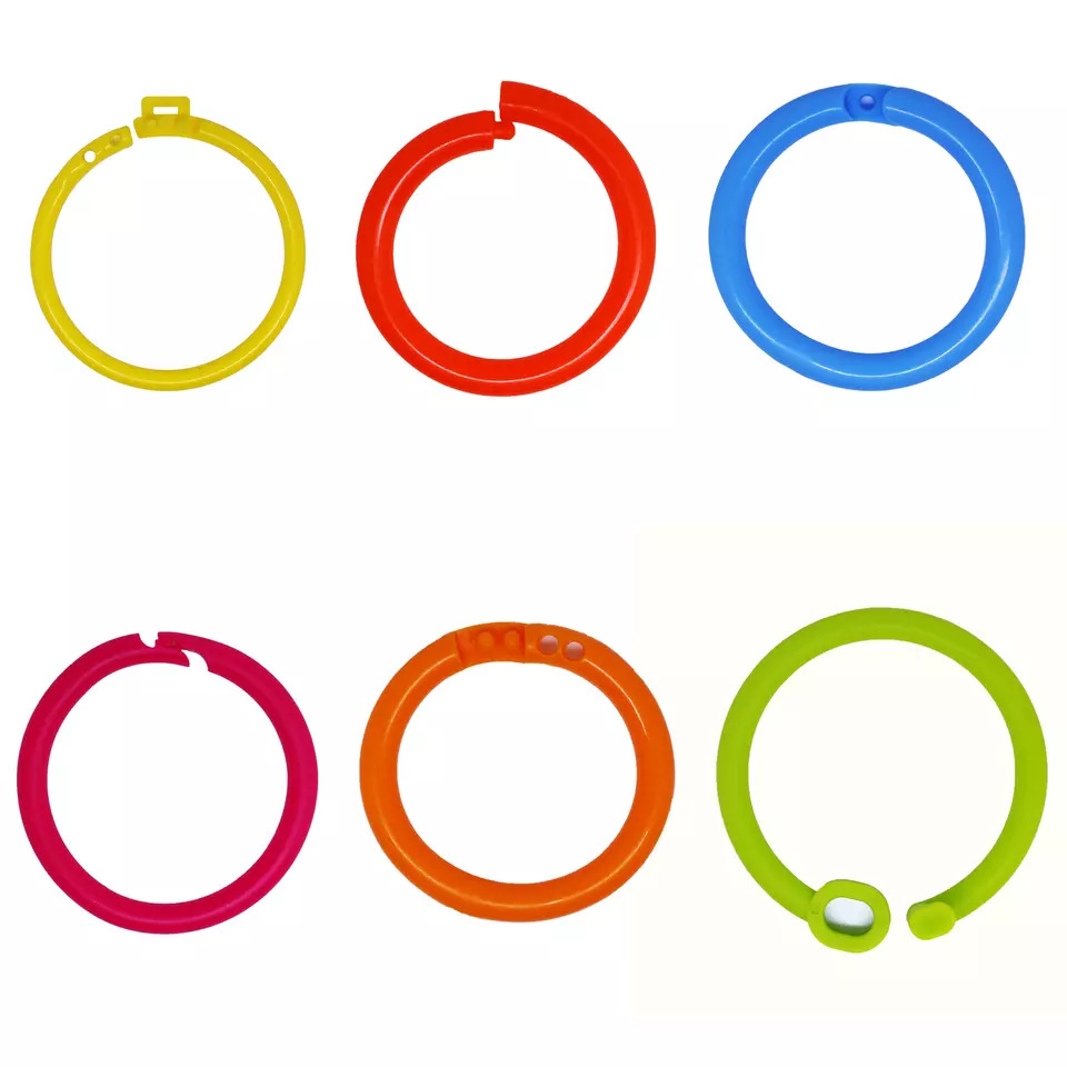 Baby toy accessories pull ring plastic rubber ring round gear 56mm rubber ring