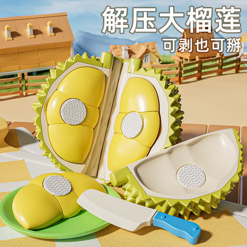 Children's Pretend Play Toys in Bulk, Peelable and Cuttable, Realistic Fruits and Vegetables, Educational Kitchen Toys