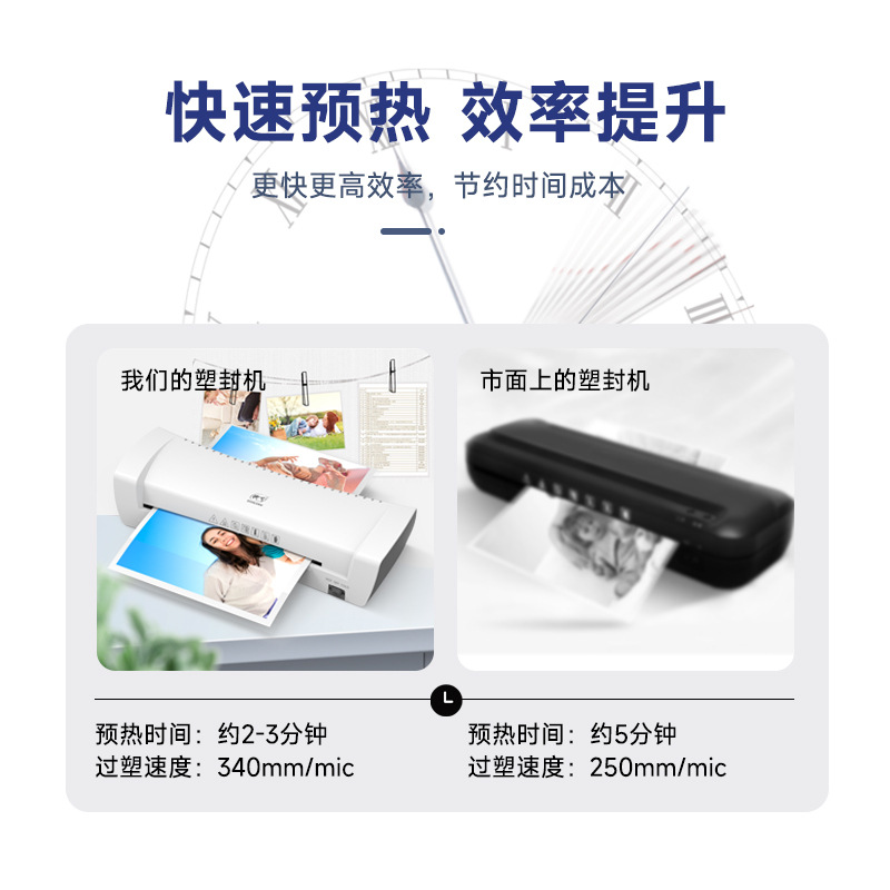 Legend Sl200 A4 Tree European Laminating Machine Photo Hot and Cold Plastic Sealing Machine Photo Document Laminating Machine Cross-Border Supply