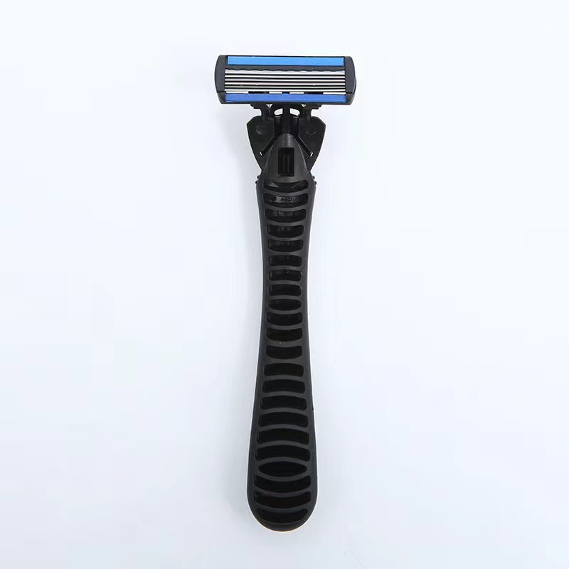 Cross-border New Product 6-layer Stainless Steel Blade Disposable Manual Razor Blade Head Razor Wholesale