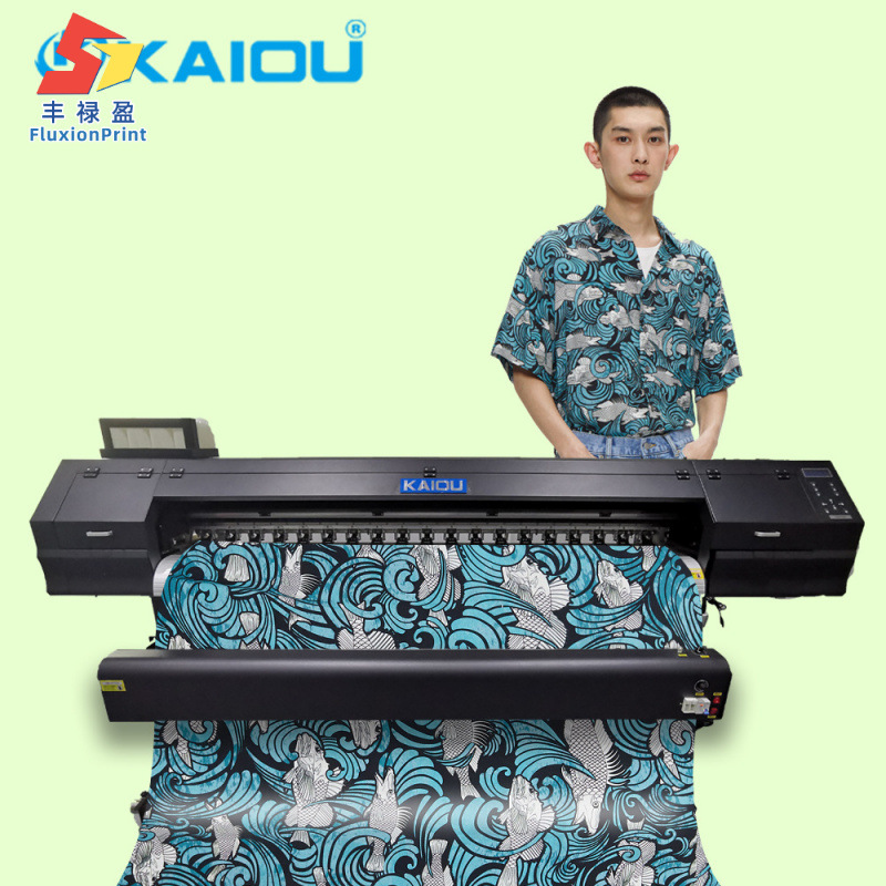 High-Definition Photo Printing Machine 1.6m Single Head/Double Head Suitable for Inkjet Cloth Car Stickers Self-Adhesive Outdoor Adhesive