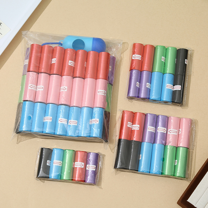 Пакет для экскрементов домашних животных, пакет для собачьих экскрементов, пакет с отпечатком лапы кошки, мусорный пакет, одноразовый пакет для уборки фекалий