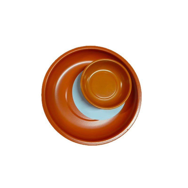 Surface Orange 3inch 6inch Round Magnet Storage Bowl with Double-Sided Suction on the Top and Bottom 4S Shop Repair and Maintenance Screwdriver