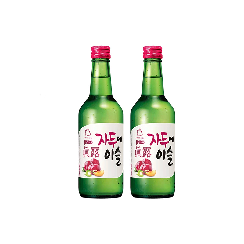 South Korea's Original Imported Jinro Plum Flavored Liqueur 360ml 13% Imported Fruity Wine