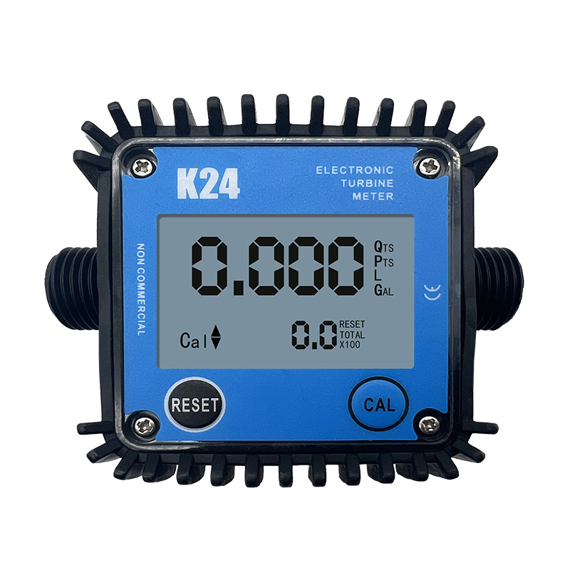 4 points micro corrosion-resistant flowmeter urea digital display meter gear methanol engine oil diesel gasoline water liquid chemical industry