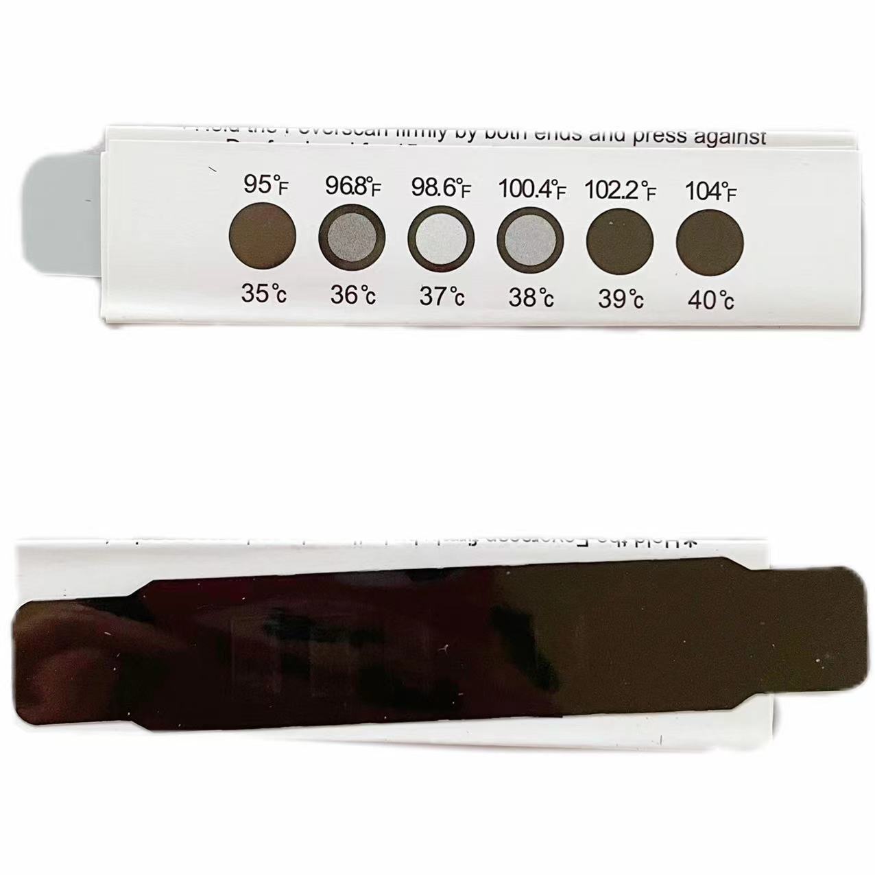 Forehead thermometer baby LCD color temperature strip LCD temperature sticker flexible baby temperature measuring strip