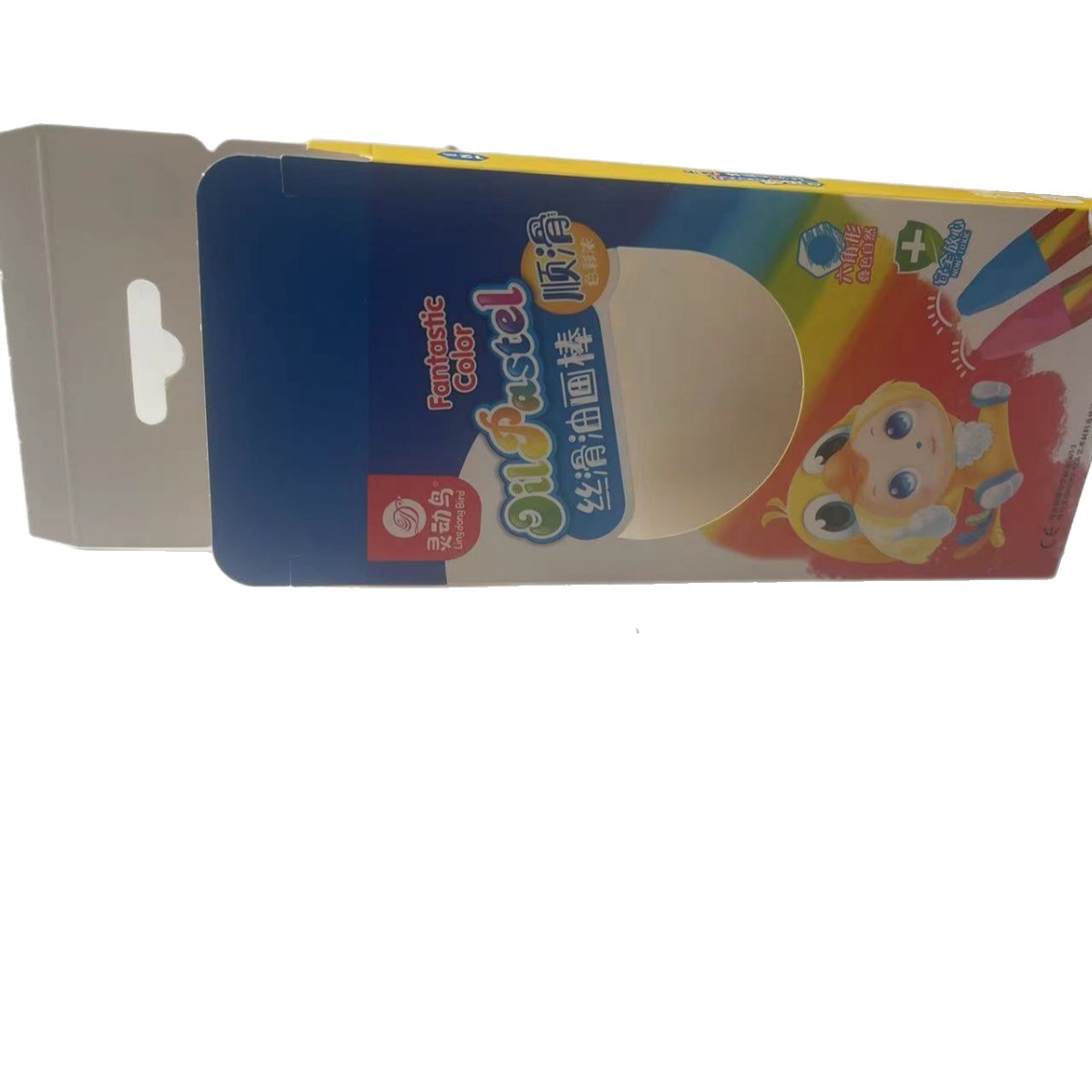 Manufacturer's Window-Opening Single-Sided Double-Plug Box Neutral Square Flip-Top Box Storage Product Box Packaging Carton Product Box