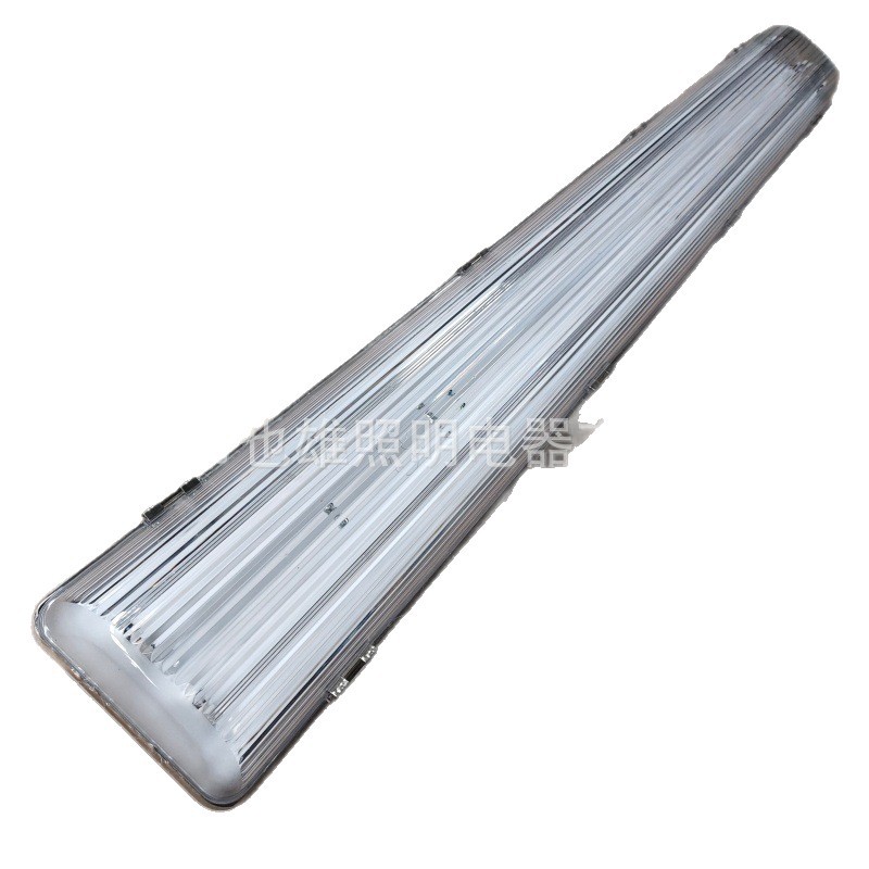 Factory Direct Sales T8 Stainless Steel Three-Proof Lamp Tunnel Subway Section Shock-Proof and Pressure-Proof Stainless Steel Pc Cover Three-Proof Lamp