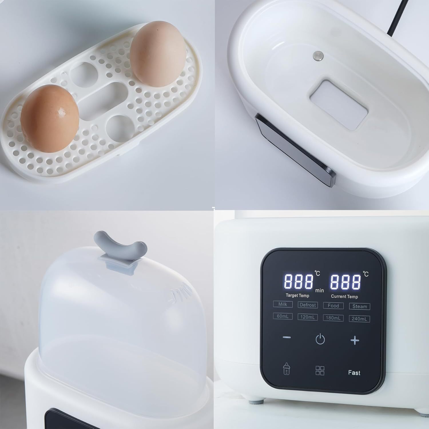 Foreign Trade Neutral Smart Milk Warmer Household Breast Milk Milk Heating Constant Temperature Milk Warmer Two-In-One Bottle Sterilizer