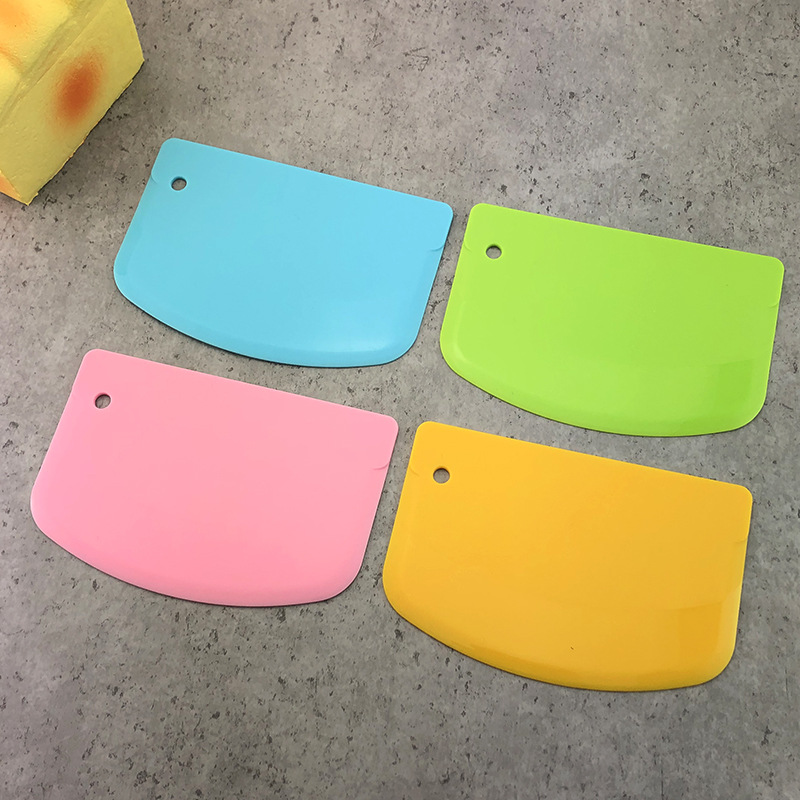 Заводские инструменты для выпечки, скребок PP, нож для нарезки теста, пластиковый скребок полукруглый