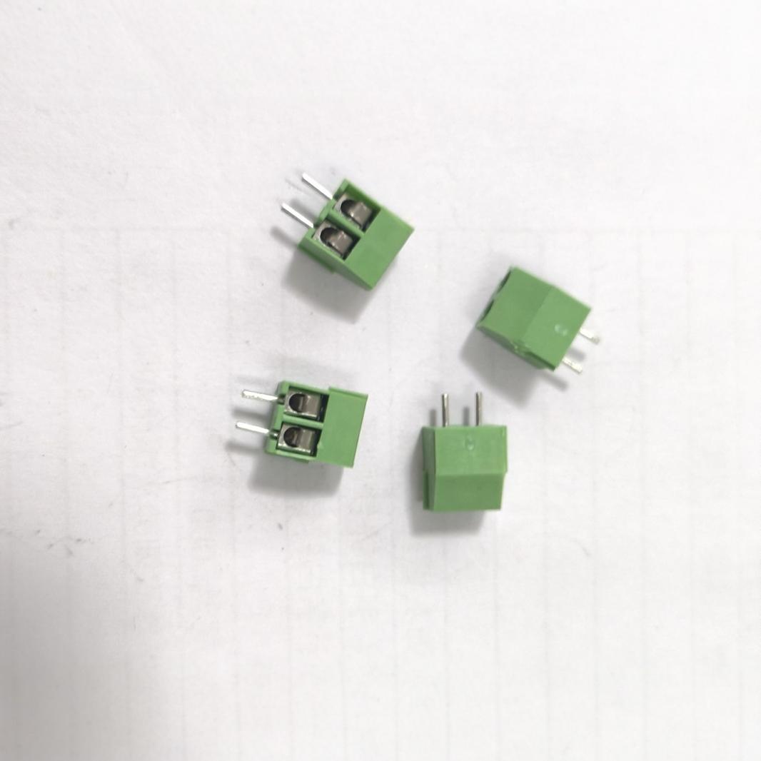 Клемма с винтовым соединением, 2-позиционная, сплетаемая, KF350-2p, расстояние клемм 3.5 мм DG350