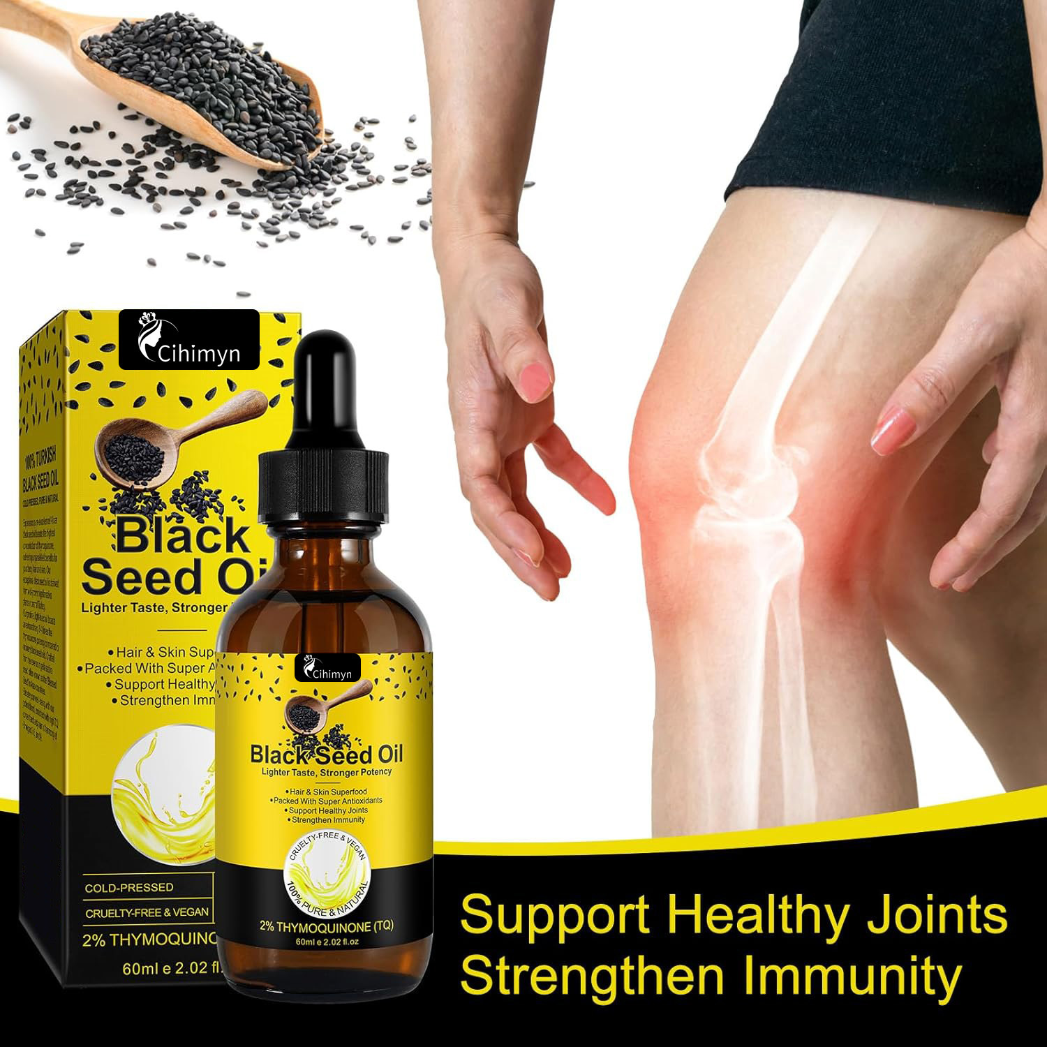 Black Seed Oil Drops Black Seed Oil Drops Cross-Border Hair Care Essential Oil Hair Care