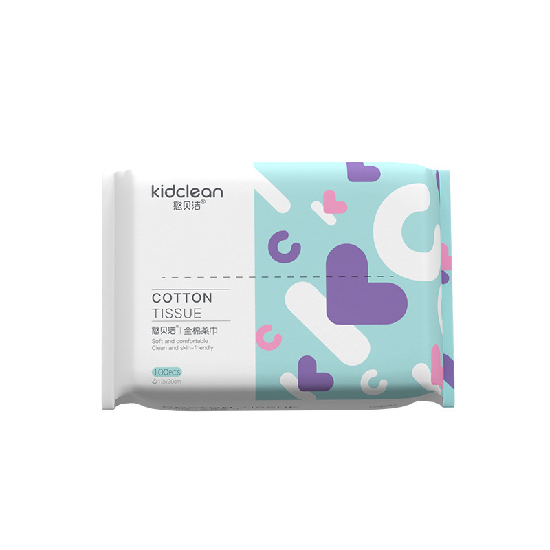 Pure Cotton Face Wash Towel Disposable Wet and Dry Soft Towel Baby Face Wash Withdrawable Pure Cotton Face Wash Towel Face Towel Wholesale