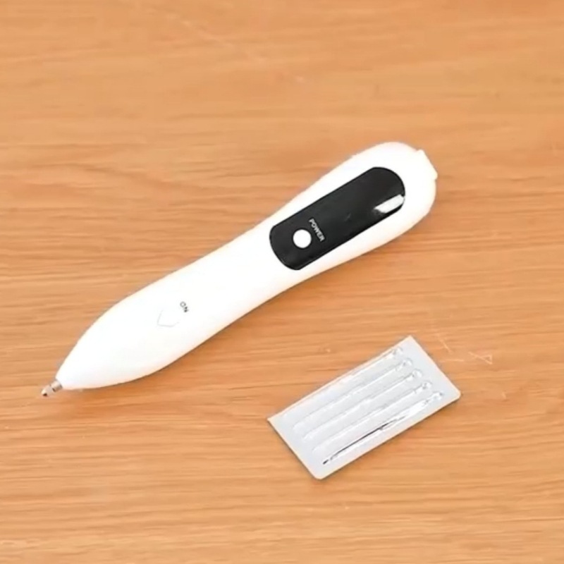 Small white mole removal pen spot removal pen electric beauty spot pen LCD miniature tattoo laser facial beauty instrument