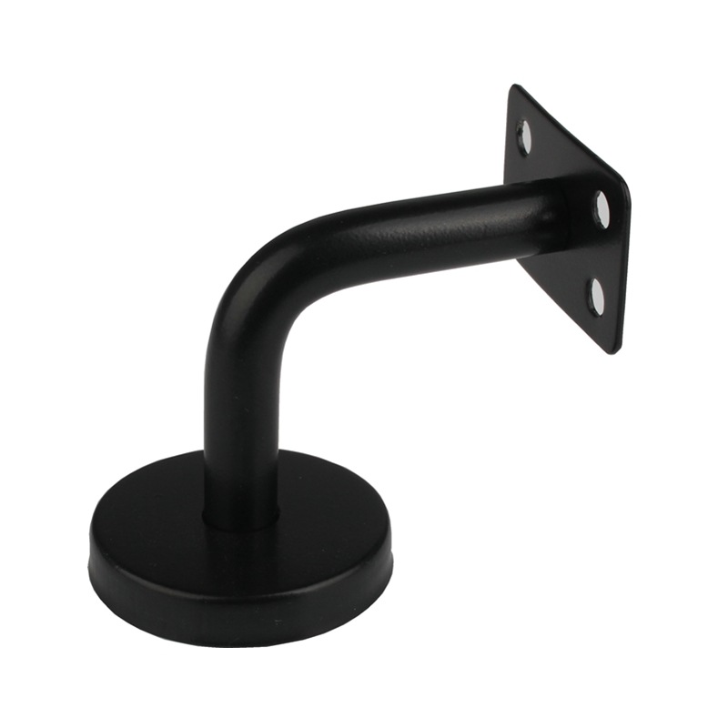 Factory 201 black and white paint wall bracket against the wall stair handrail stainless steel solid bracket seven curved wall bracket
