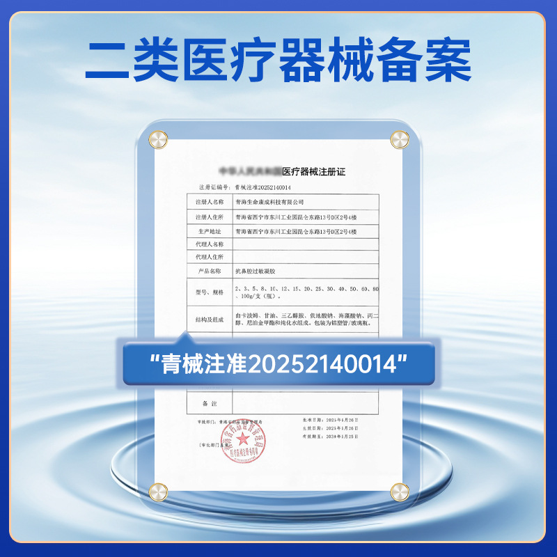 Anti-Nasal Allergy Gel Source Manufacturer Oem Oem Rhinitis Gel Asthma Household Nasal Anti-Rhinitis Oem