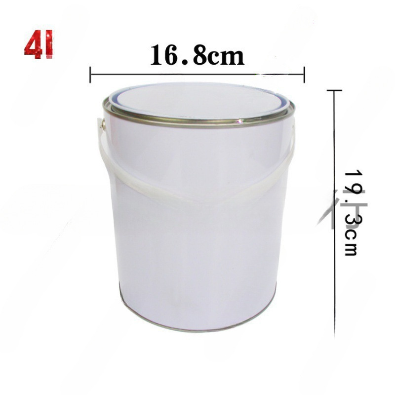 Asphalt Sampling Barrel, Sample Retention Iron Can, Satchel Paint Barrel, Iron Barrel with Lid, Repackaged Sealed Can, Iron Barrel, Round Barrel