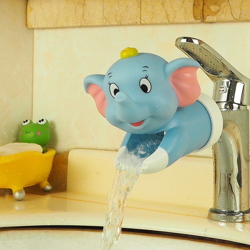 Baby Faucet Extender Cartoon Faucet Extender Kidsren's Hand Wash Basin Silicone Base Faucet Auxiliary Parts