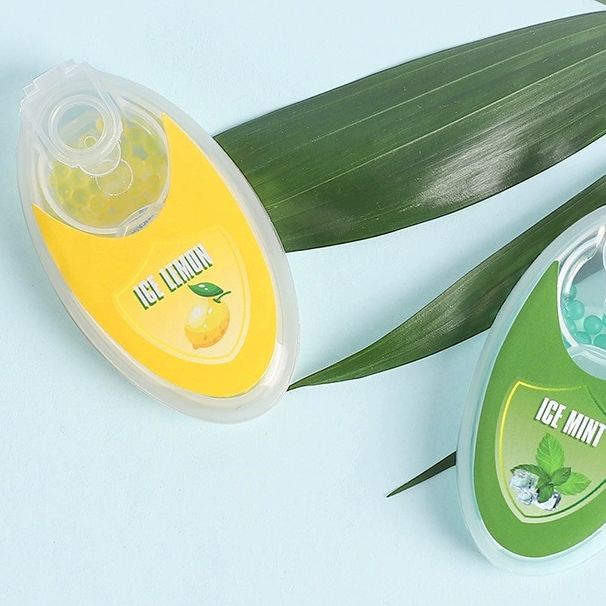 Маска с мощными гелевыми бусинами Lianhua Qingwen 2022, освежитель дыхания с мятой