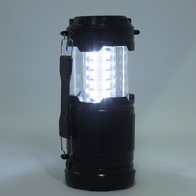 Outdoor camping lantern creative telescopic convenient camping lamp portable tent lamp factory direct emergency lamp