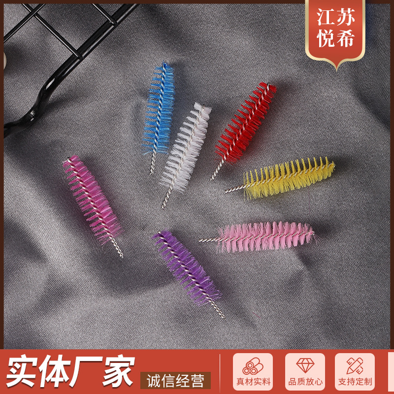 Щетка для ресниц, щетка для бровей, спиральная щетка для бровей, инструмент для макияжа, головка кисти для макияжа, щетка для ресниц с несколькими цветами на выбор