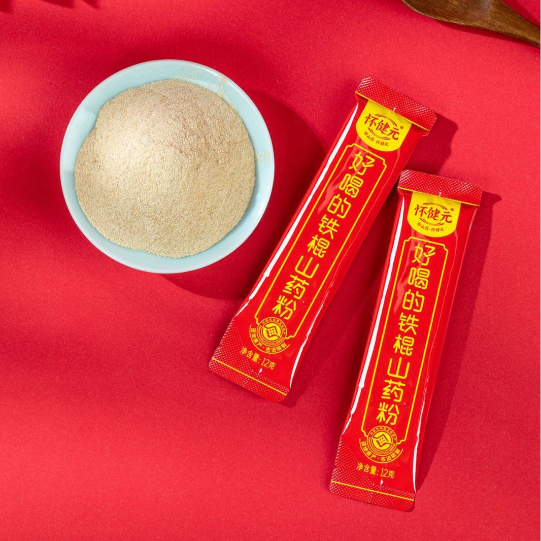Huaijianyuan's Delicious yam powder, no retail, 12g green food certification, pure powder, no addition