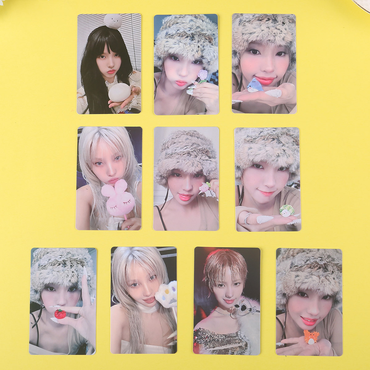 I-Dle Female Idol Wee Juwan Shuhua Xiaoka New Album We Are I-Dle Xiaoka Card Celebrity