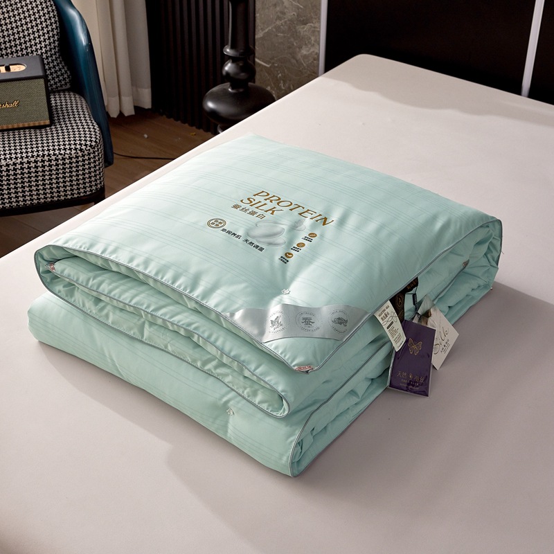 High-End Silk Quilt Gift New Quilt Winter Thickened Quilt Core Household High-Quality Silk Quilt Core Supply Wholesale