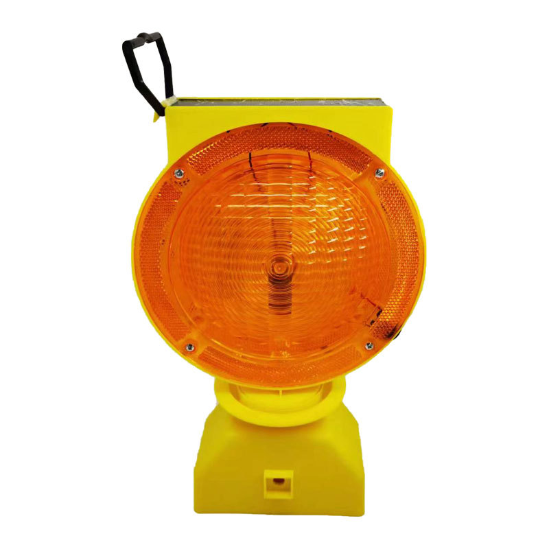 Factory Direct Sales Construction Warning Light Charging-Free Traffic Obstacle Light Night Safety Strobe Light Solar Warning Light
