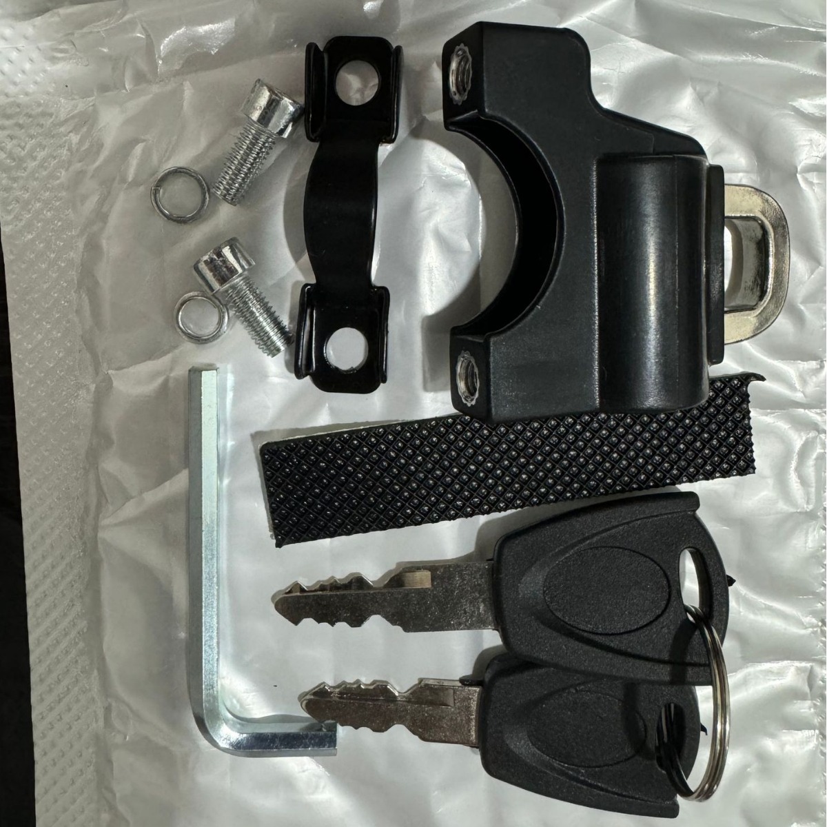 Electric car helmet lock anti-theft universal fixed multi-function lock battery car motorcycle bicycle safety helmet lock