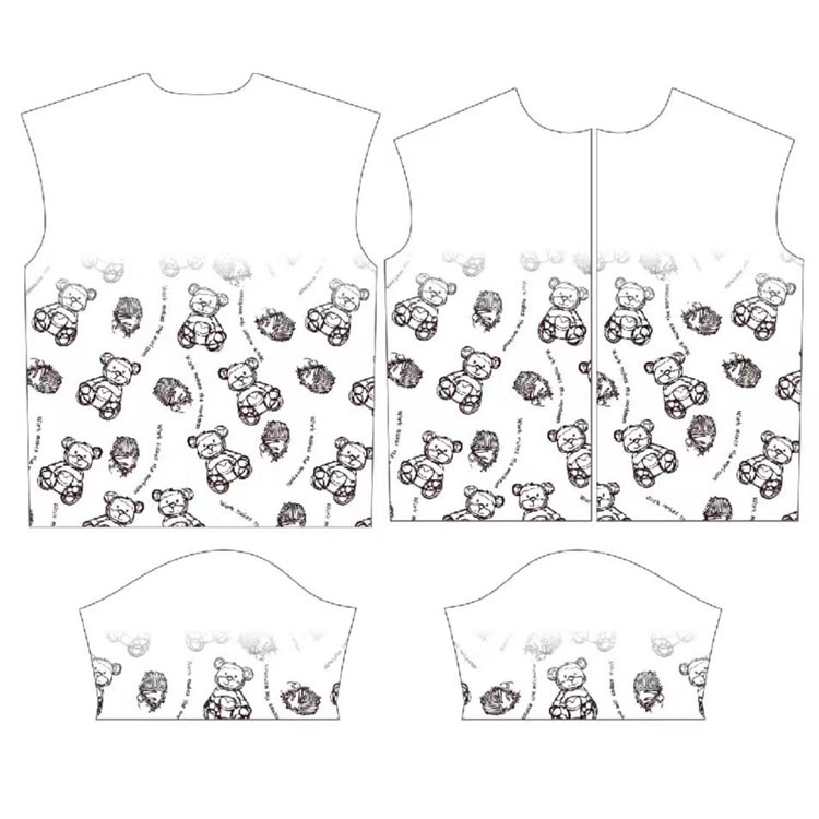 Laser Cutting Digital Printing of Sports Clothing Pieces, Laser Cutting and Printing of Luggage, Jerseys and Toy Fabrics