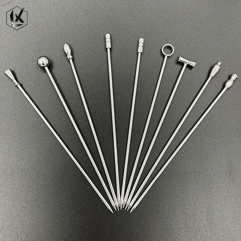 Фруктовая игла из нержавеющей стали 304, коктейльный знак для бара