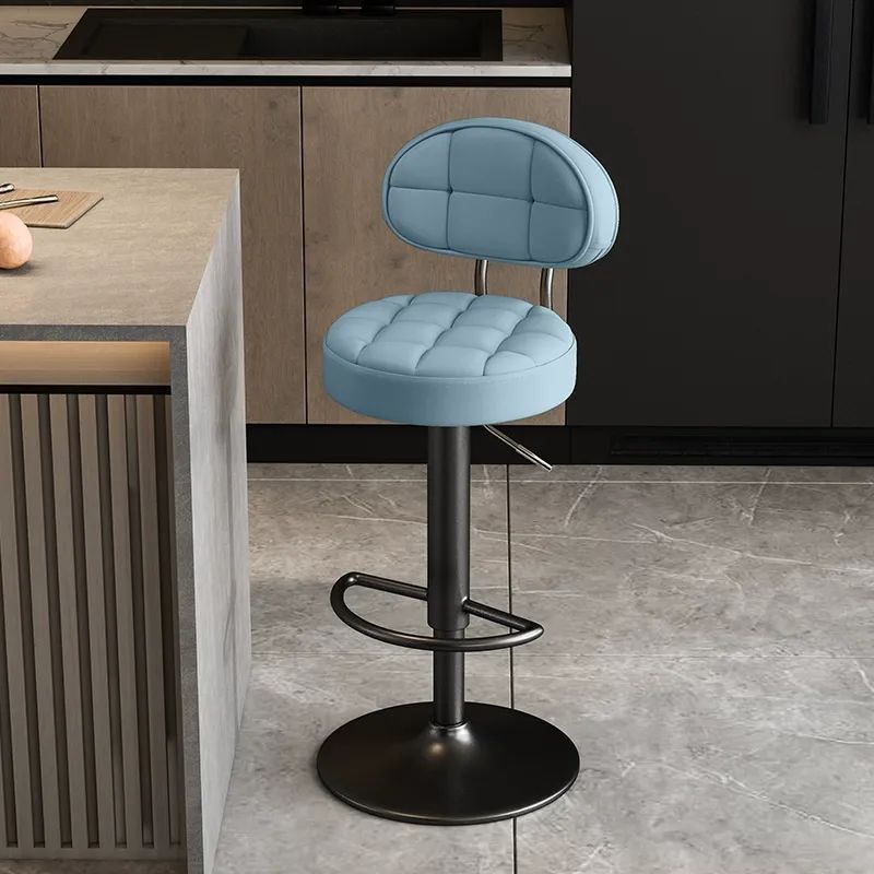Bar Stool High Chair Swivel Lift Commercial Cashier Bar Chair Home High Stool Bar Chair with Backrest