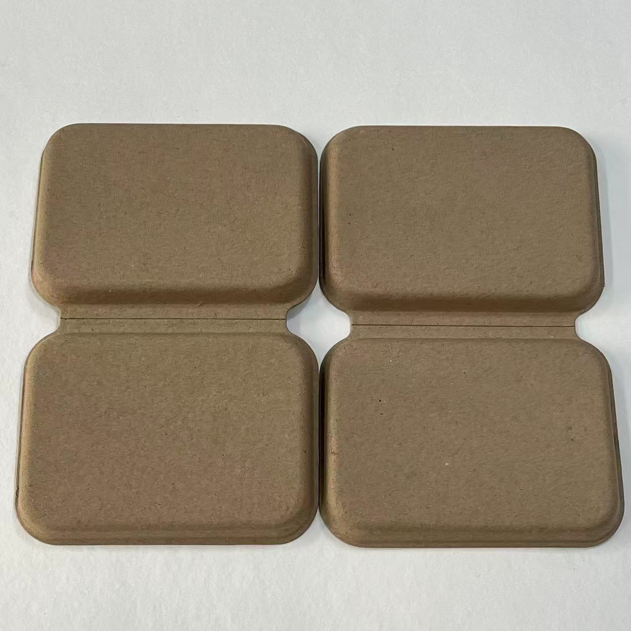 Environmentally Friendly Degradable White Puree Jewelry Box Packaging Accessories Daily Necessities Spot Ring Handmade Soap Paper Plastic Box