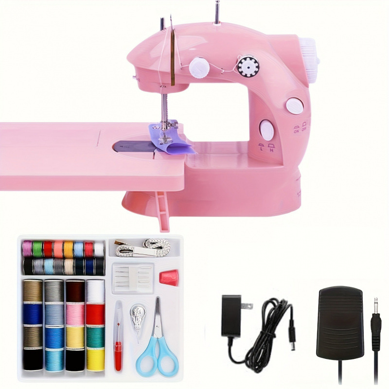 2026 New Cross-Border Dropshipping Beginner's Dual-Speed Portable Sewing Machine Cross-Border Dropshipping