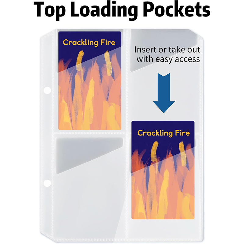 Factory Direct Sales Yoto Card Bag Card Album Card Cosmetics Bag Ins Game Card Set Large Capacity 4-Square Grids Collection Album