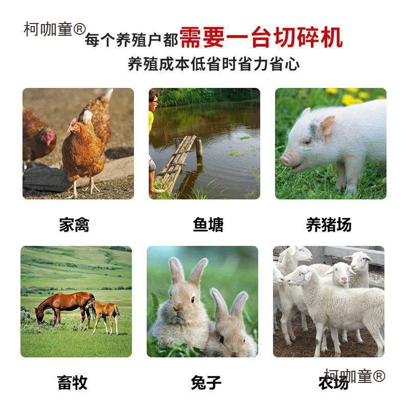 Grater, Shredder, Vegetable Radish Feed Crusher, Breeding Electric Vegetable Cutter, Vegetable Shredder, Chicken Feeding Metabo