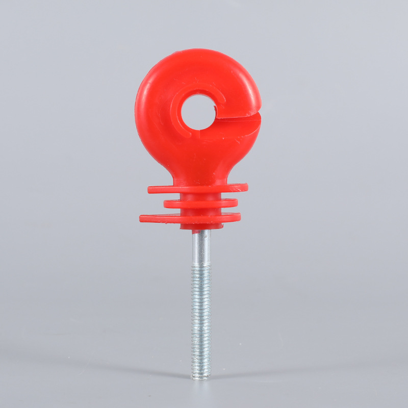 Spot Wholesale Electronic Fence Self-Tapping Insulation Animal Husbandry Breeding Ranch Flat Head Nut Insulating Nails