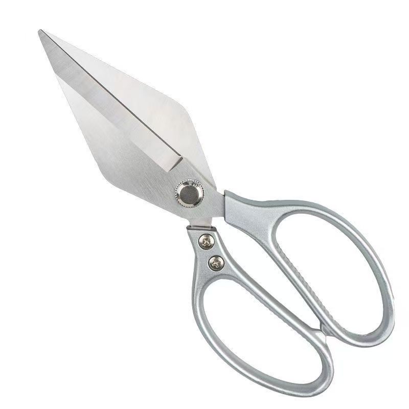 Kitchen Supplies Stainless Steel Large-Mouth Integrated Fish Bone Cutting Scissors Kitchen Utensils Multifunctional Powerful Kitchen Scissors