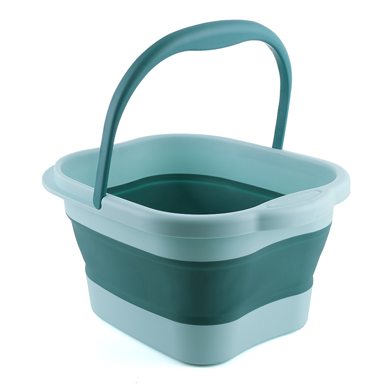Household Foot Bath Bucket Foldableable Plastic Large High and Deep Bucket Massage Foot Bath Bucket Insulated Foot Bath Bucket